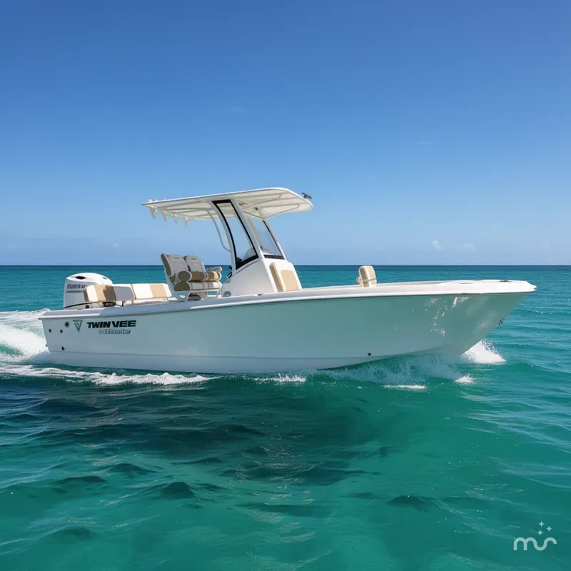 Slide: The Image of Twin Vee 22 BayCat 2026 - 0