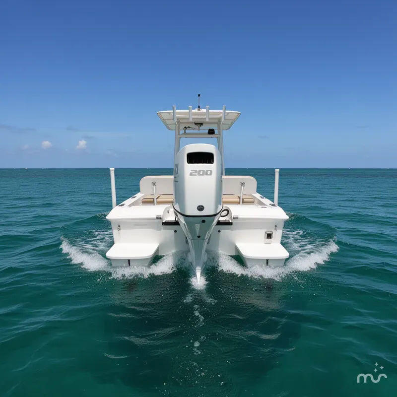 Slide: The Image of Twin Vee 22 BayCat 2026 - 2
