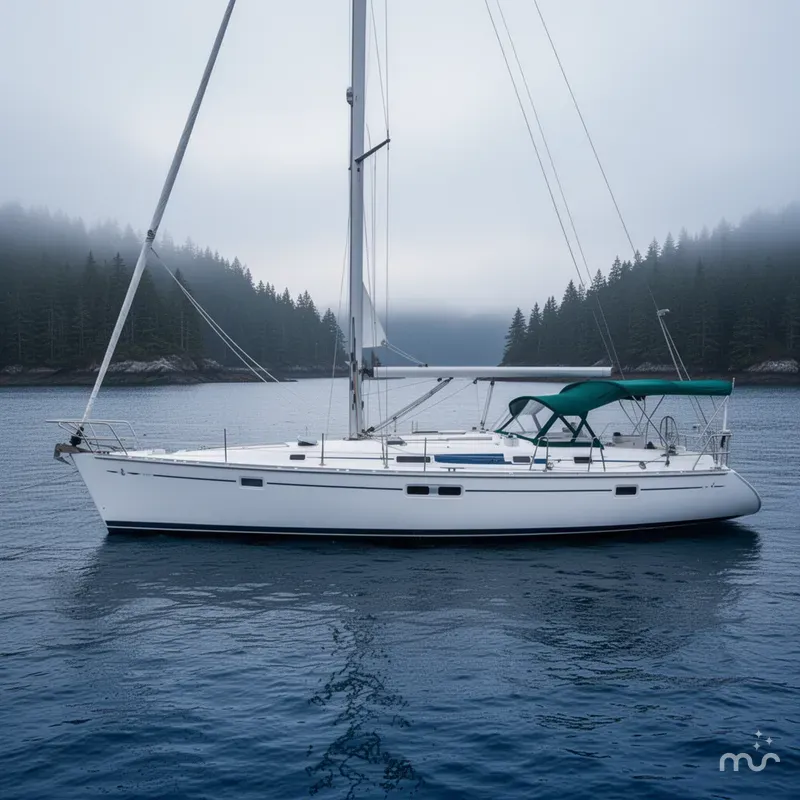 Slide: The Image of Beneteau 411 1999 - 2