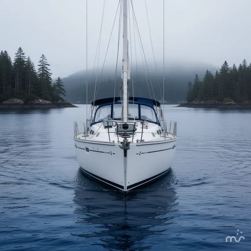 Slide: The Image of Beneteau 411 1999 - 3