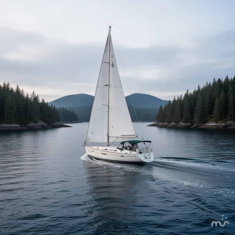 Slide: The Image of Beneteau 411 1999 - 4