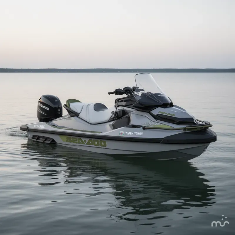 Slide: The Image of Sea-Doo 27SC FISHP AP 300 AUD GY IBR IDF 25 2025 - 0