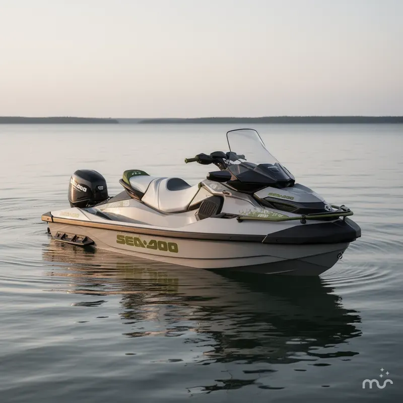 Slide: The Image of Sea-Doo 27SC FISHP AP 300 AUD GY IBR IDF 25 2025 - 2