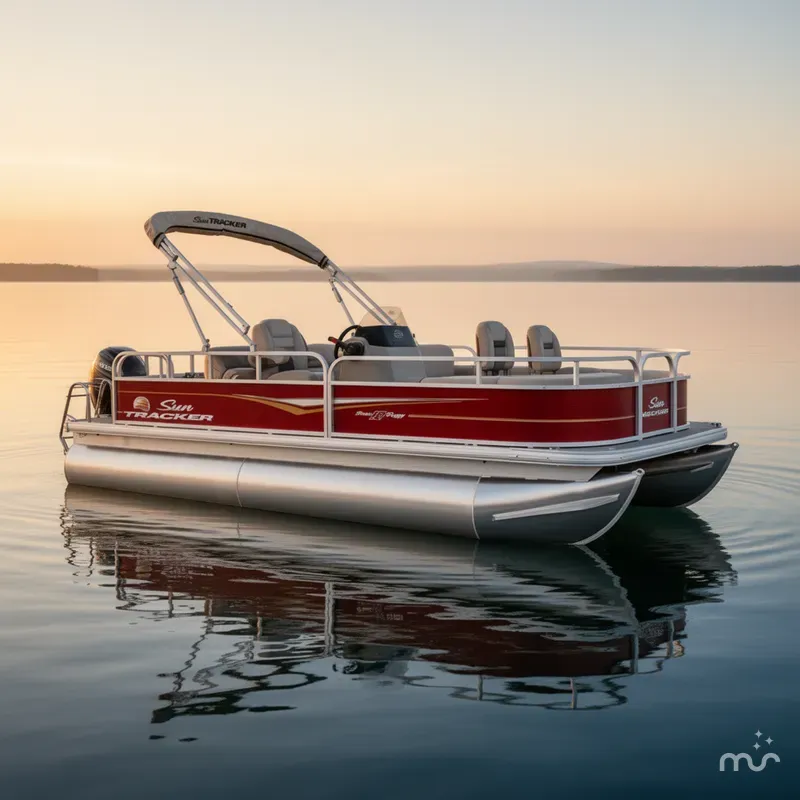 Slide: The Image of Sun Tracker Bass Buggy 18 DLX w/60HP CT 4 Stroke 2025 - 0