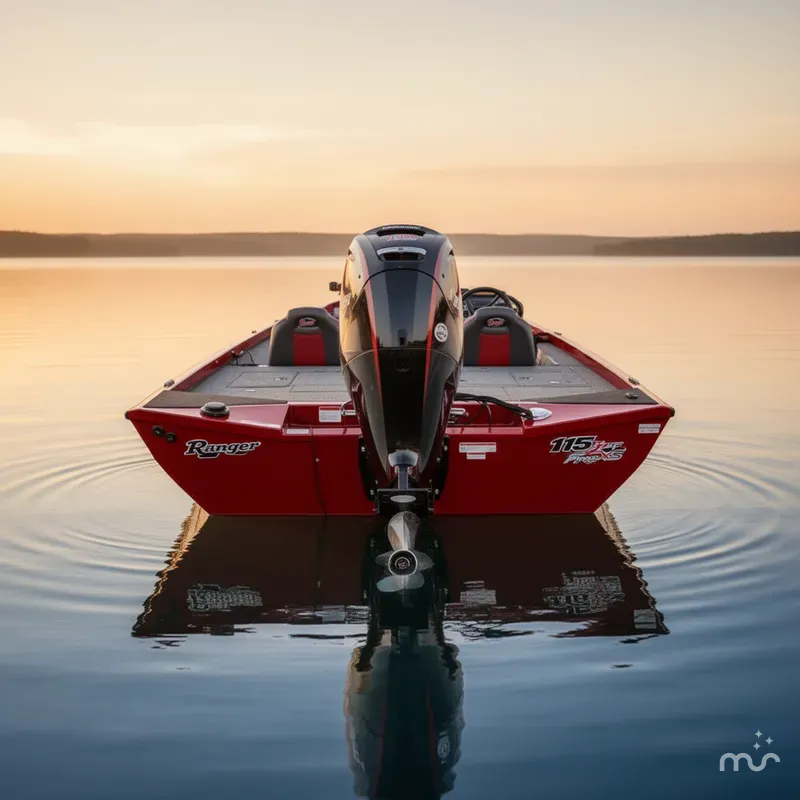 Slide: The Image of Ranger RT188 w/115HP Mercury Pro-XS 2025 - 2