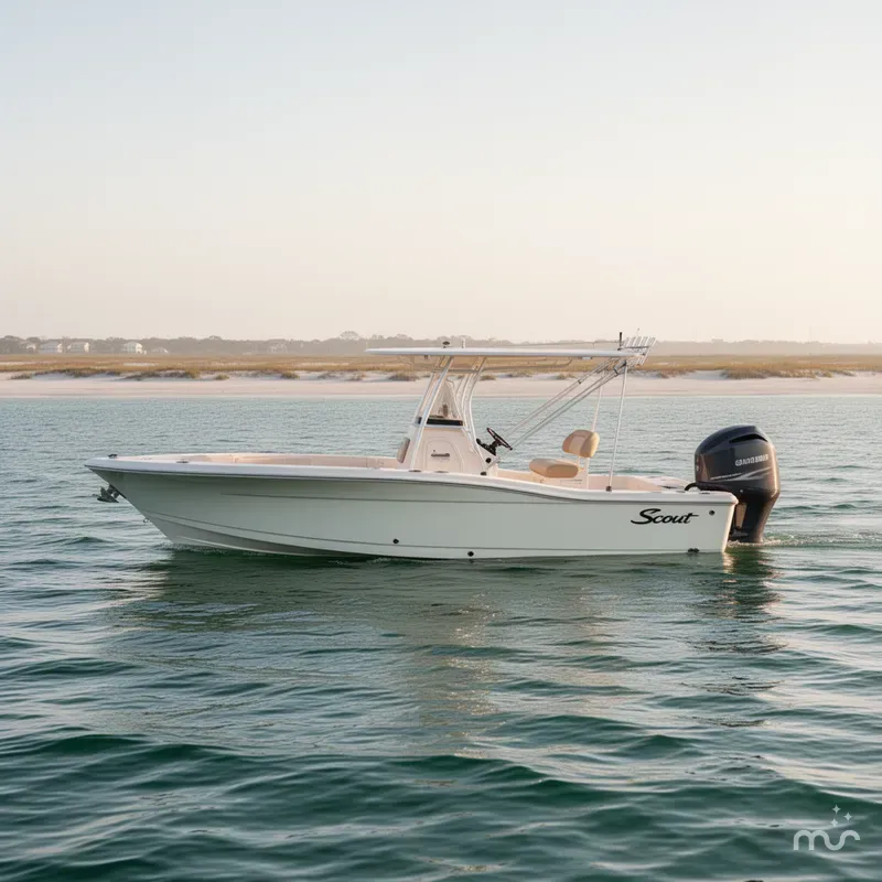 Slide: The Image of Scout 195 Sportfish 2024 - 2