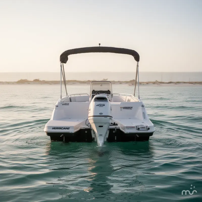 Slide: The Image of Hurricane SunDeck Sport 205 OB 2021 - 2