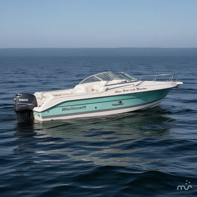 Slide: The Image of Wellcraft 220 Sportsman 2004 - 0
