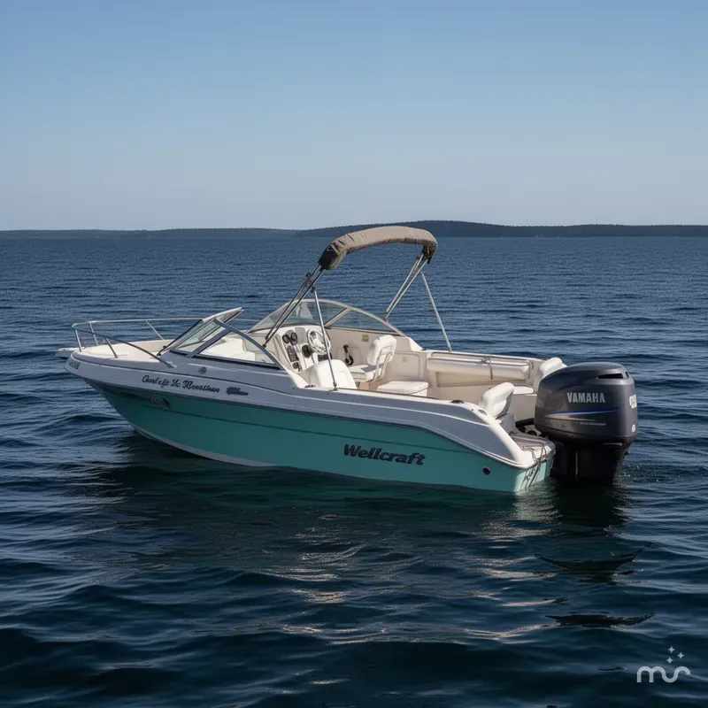 Slide: The Image of Wellcraft 220 Sportsman 2004 - 1
