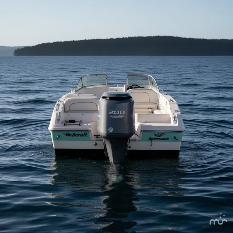 Slide: The Image of Wellcraft 220 Sportsman 2004 - 2