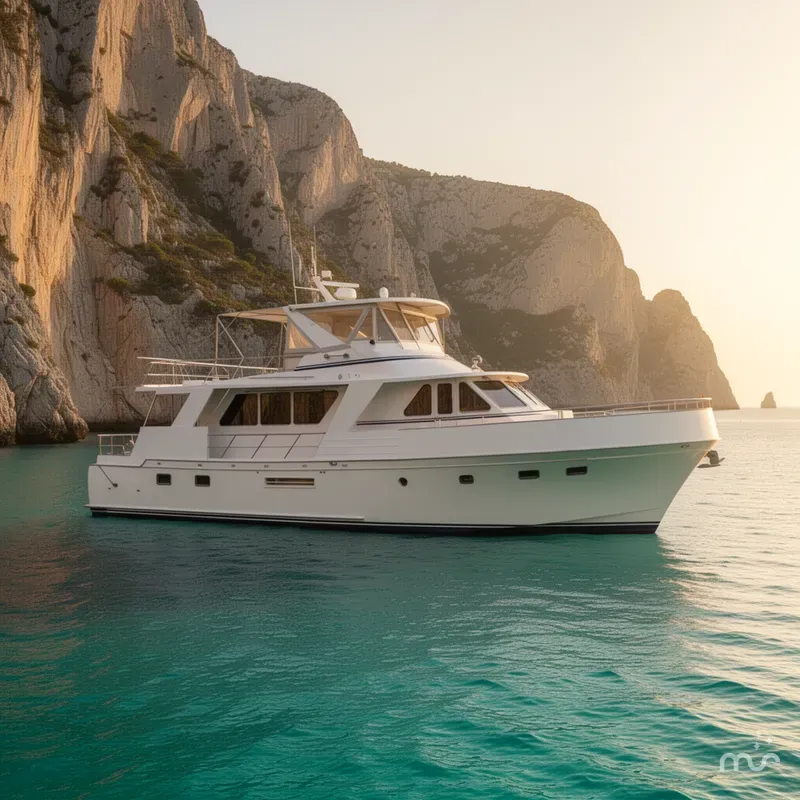 Slide: The Image of DeFever 57 POC Motor Yacht 1989 - 2