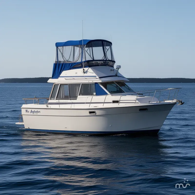 Slide: The Image of Bayliner 3270 Motoryacht 1986 - 1