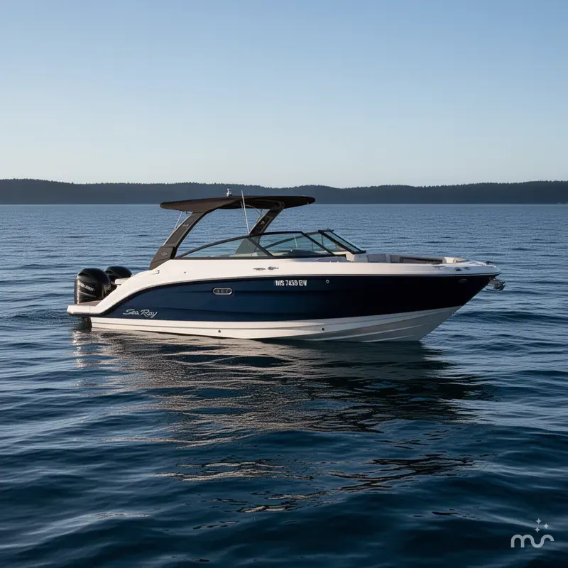 Slide: The Image of Sea Ray SLX 260 Outboard 2023 - 0