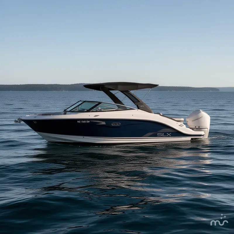Slide: The Image of Sea Ray SLX 260 Outboard 2023 - 1