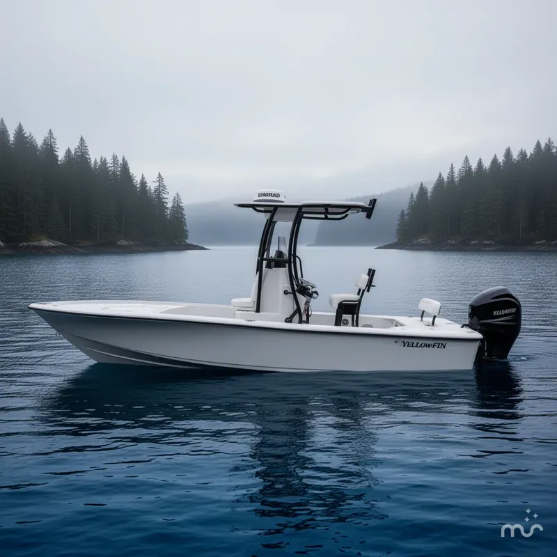 Slide: The Image of Yellowfin 24 Bay CE 2025 - 2