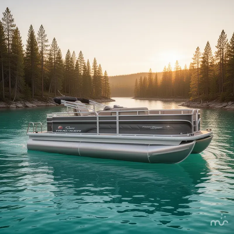 The Image of Sun Tracker Fishin' Barge 20 DLX 2024 - 0
