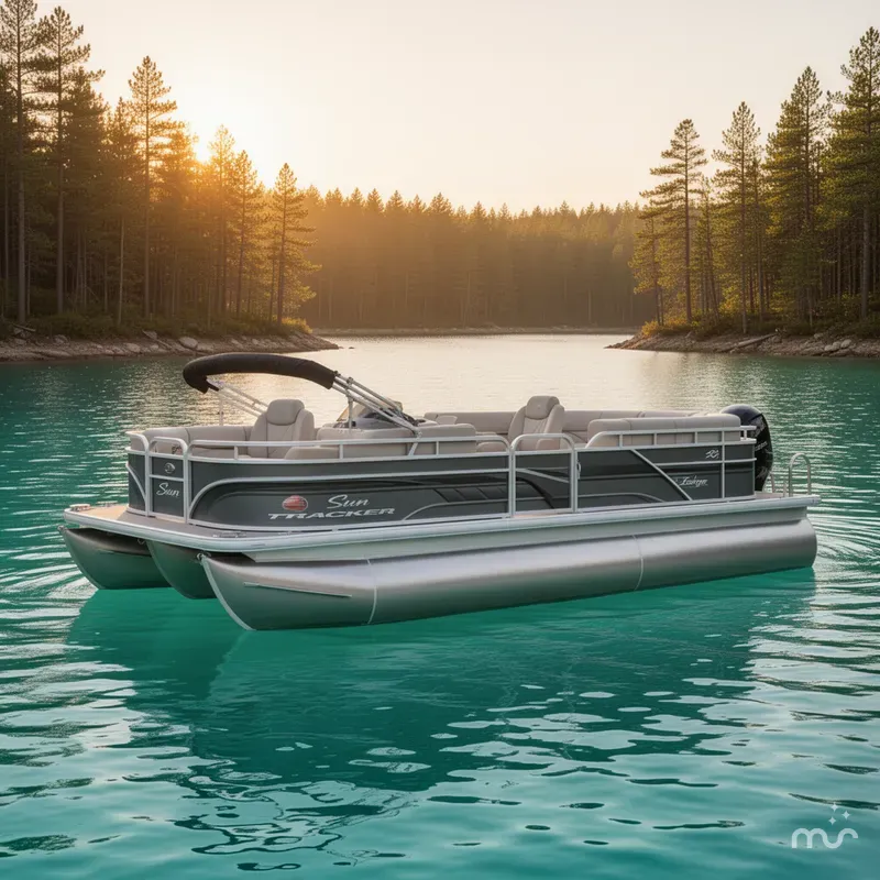 Slide: The Image of Sun Tracker Fishin' Barge 20 DLX 2024 - 2