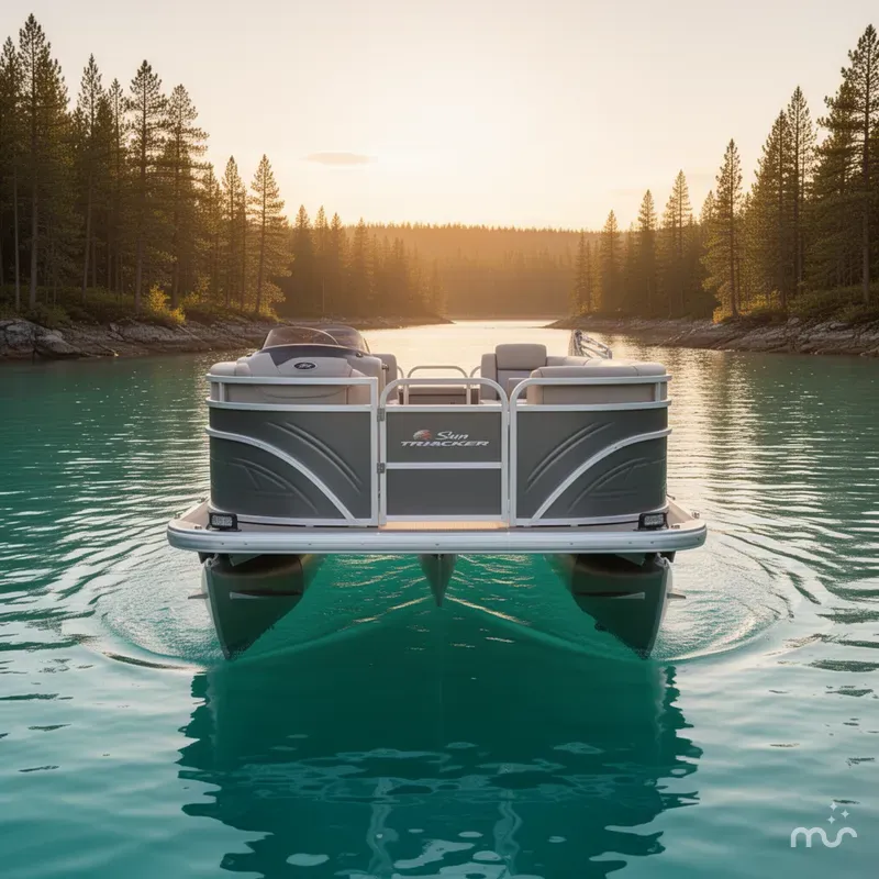 Slide: The Image of Sun Tracker Fishin' Barge 20 DLX 2024 - 3