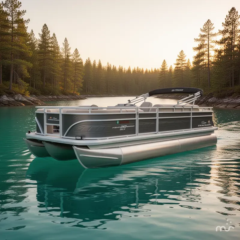 Slide: The Image of Sun Tracker Fishin' Barge 20 DLX 2024 - 4
