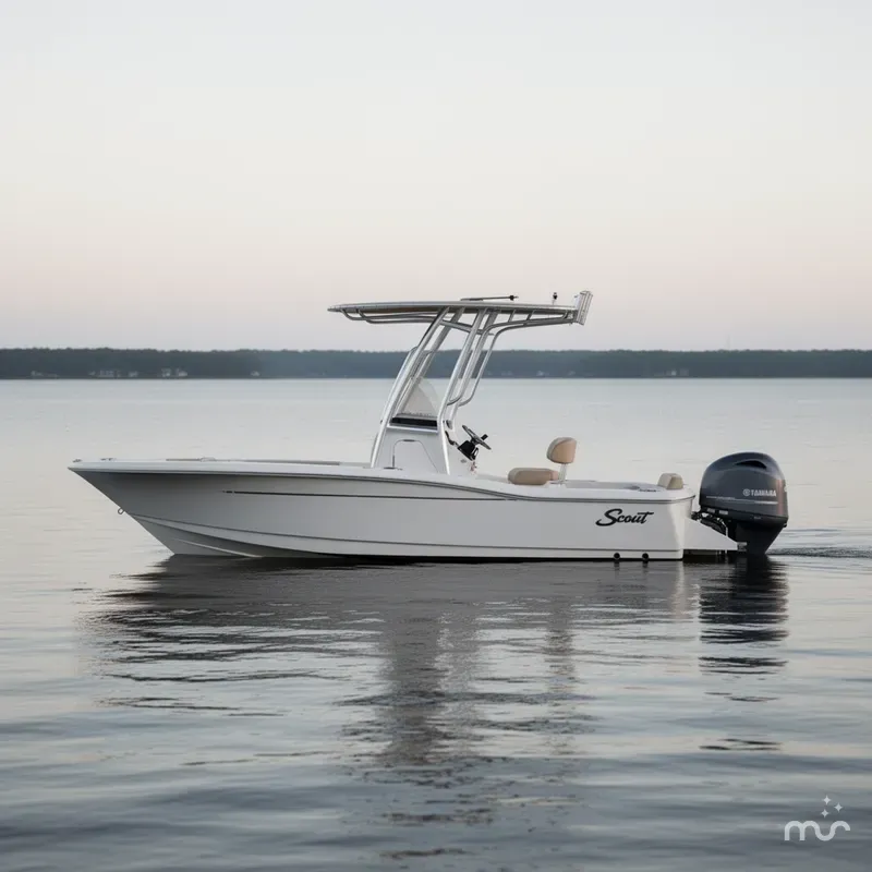 Slide: The Image of Scout 195 Sportfish 2022 - 2