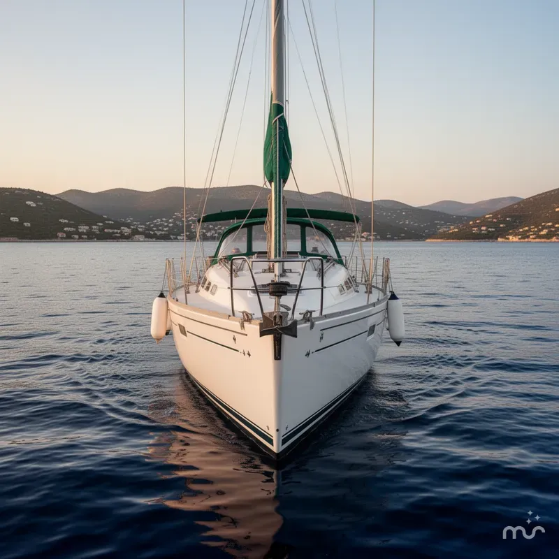 Slide: The Image of Beneteau 411 2000 - 1