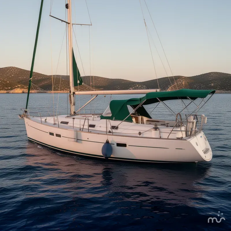 Slide: The Image of Beneteau 411 2000 - 2