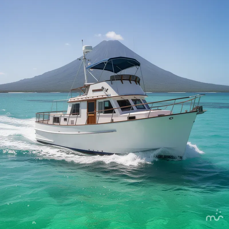Slide: The Image of Monk 36 Trawler 1984 - 1