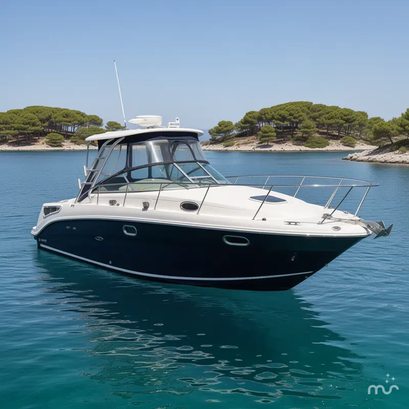 Slide: The Image of Sea Ray 290 Amberjack 2009 - 2