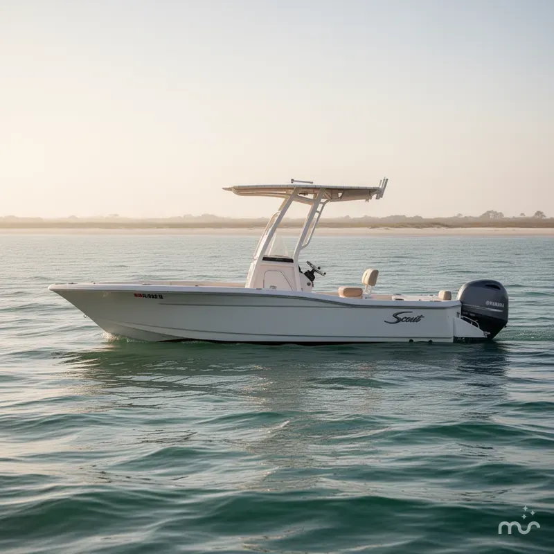 Slide: The Image of Scout 195 Sportfish 2023 - 2