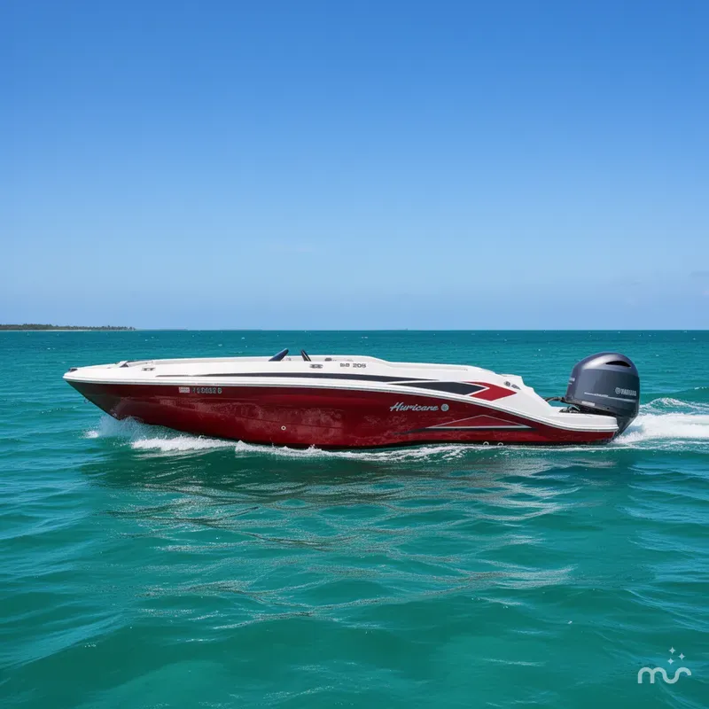 Slide: The Image of Hurricane SunDeck Sport 205 OB 2023 - 1