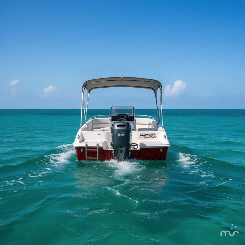 Slide: The Image of Hurricane SunDeck Sport 205 OB 2023 - 2