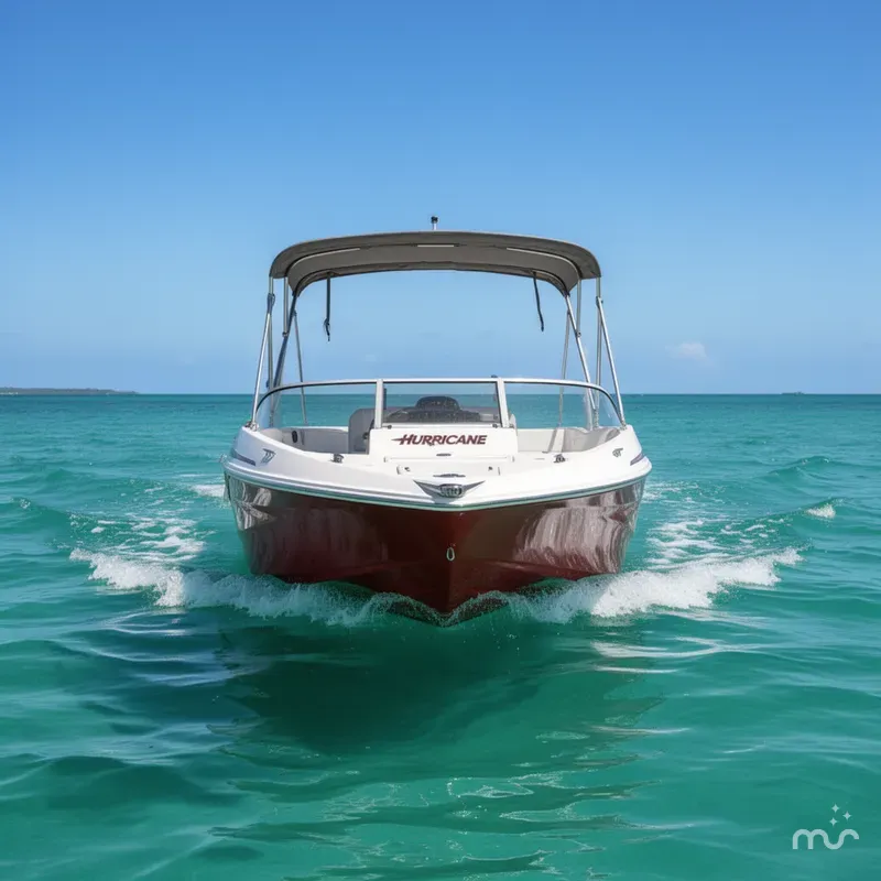 Slide: The Image of Hurricane SunDeck Sport 205 OB 2023 - 3