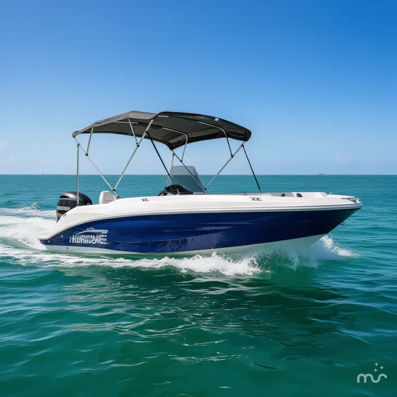 Slide: The Image of Hurricane SunDeck Sport 205 OB 2021 - 0