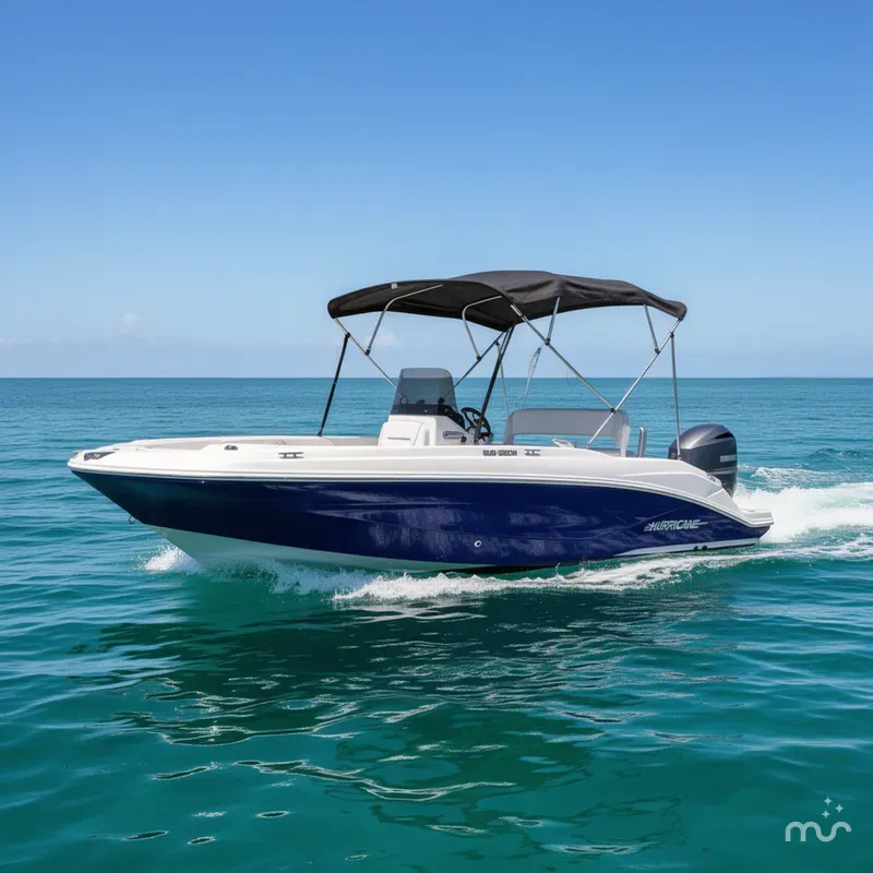 Slide: The Image of Hurricane SunDeck Sport 205 OB 2021 - 1