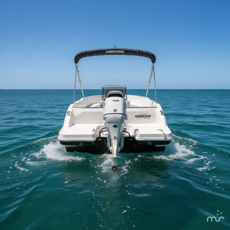Slide: The Image of Hurricane SunDeck Sport 205 OB 2021 - 2