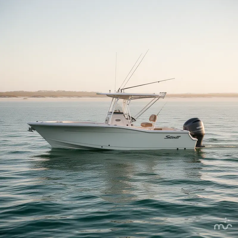 Slide: The Image of Scout 195 Sportfish 2024 - 2