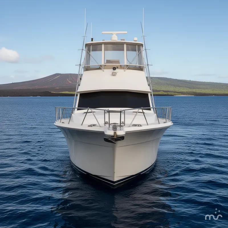 Slide: The Image of Hatteras 42 Convertible 1987 - 1