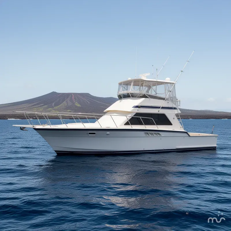 Slide: The Image of Hatteras 42 Convertible 1987 - 2