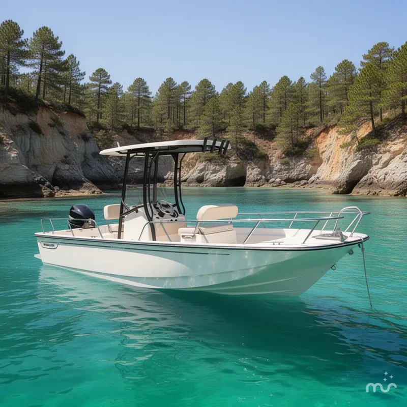 Slide: The Image of Boston Whaler 210 Montauk 2025 - 2