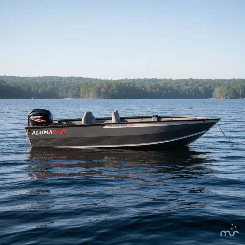 Slide: The Image of Alumacraft Competitor 185X Tiller 2025 - 2