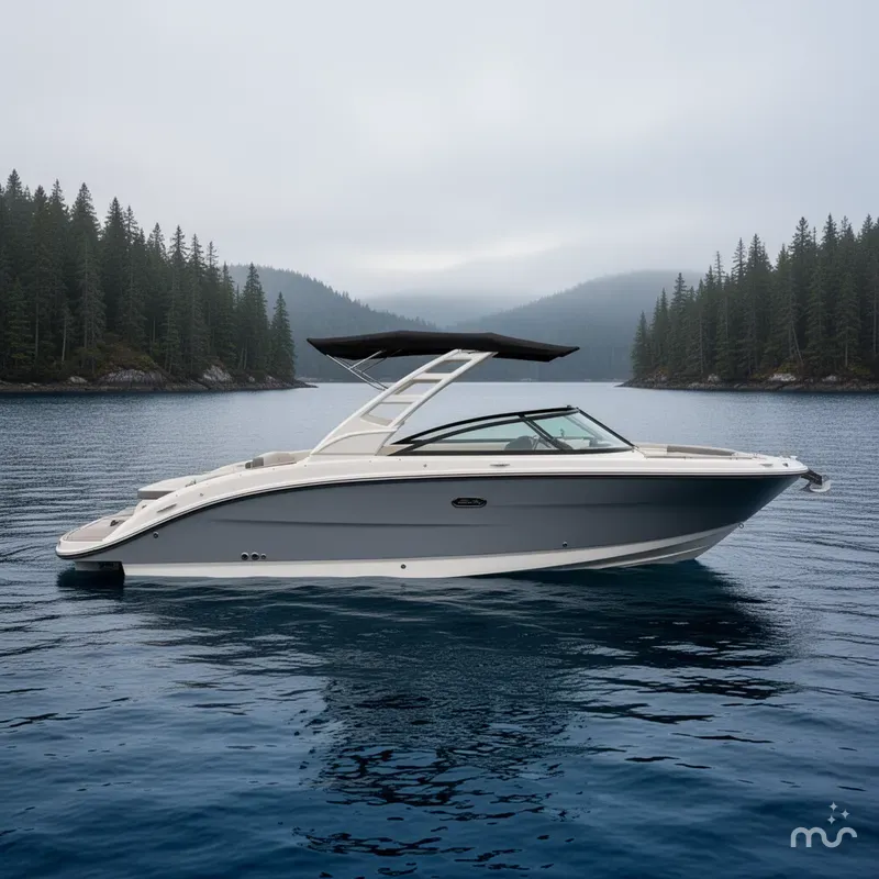 Slide: The Image of Sea Ray 270 Sundeck Outboard 2025 - 2