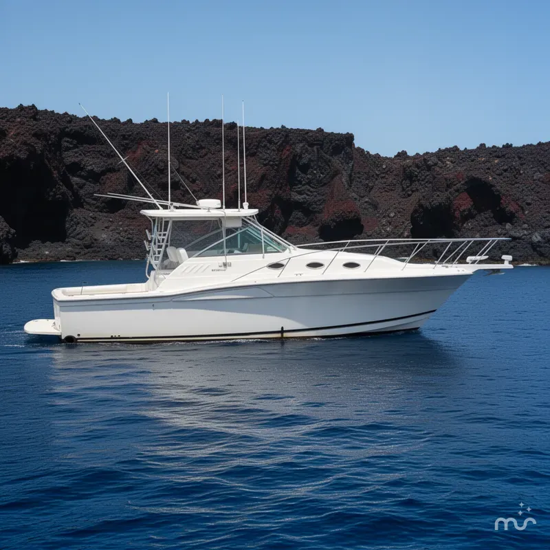 Slide: The Image of Wellcraft 330 Coastal 1999 - 2