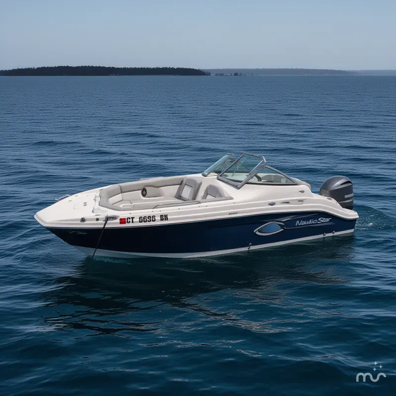 Slide: The Image of NauticStar 243DC Sport Deck 2021 - 2