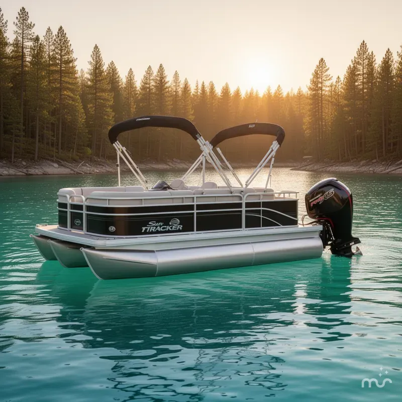 The Image of Sun Tracker Fishin' Barge 20 DLX 2026 - 0