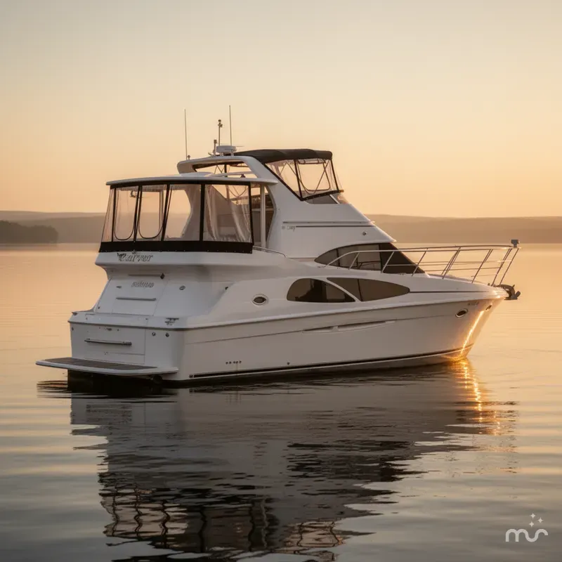 Slide: The Image of Carver 41 Cockpit Motor Yacht 2006 - 0
