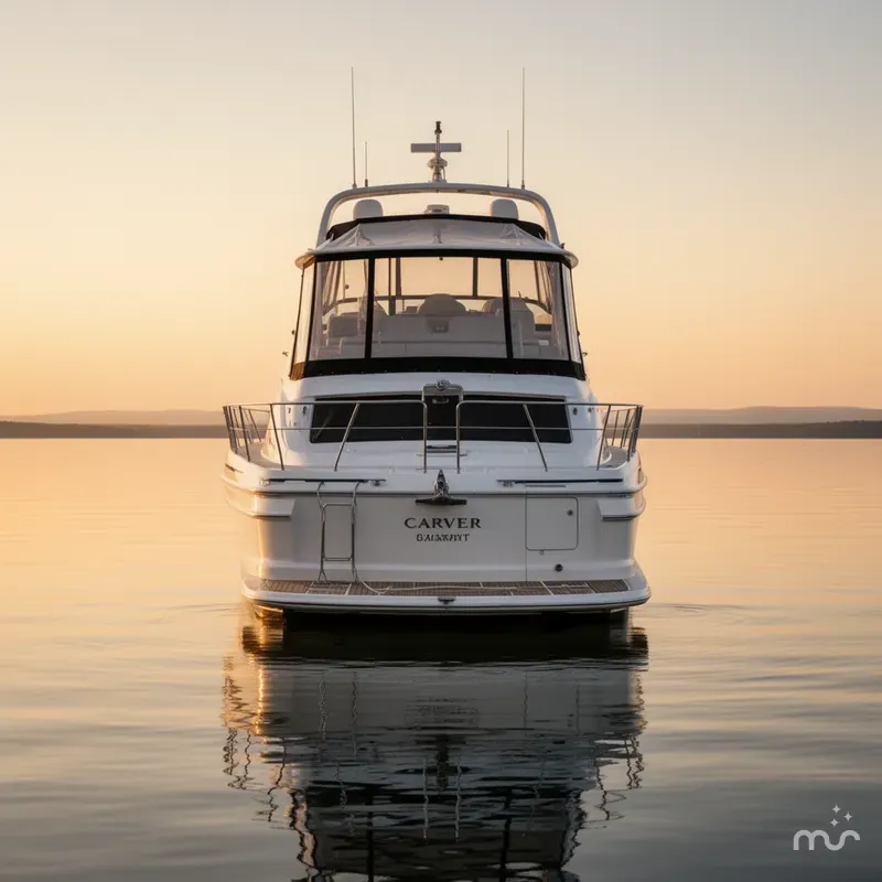 Slide: The Image of Carver 41 Cockpit Motor Yacht 2006 - 2