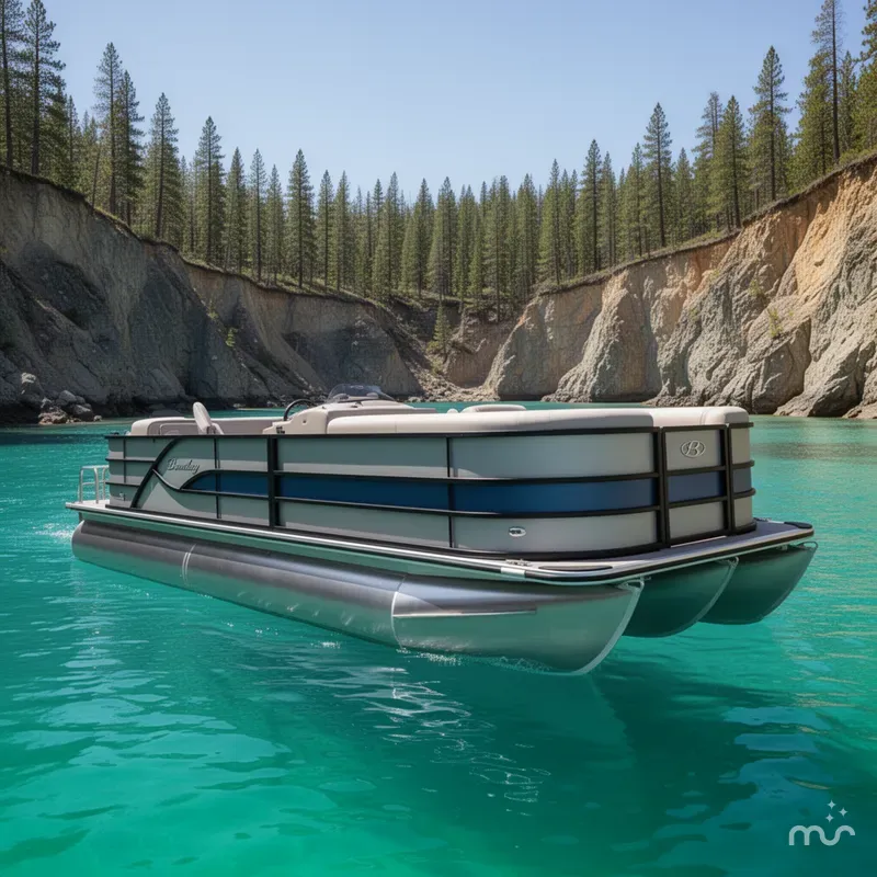 Slide: The Image of Bentley Pontoons 243 Fish-N-Cruise 2025 - 2
