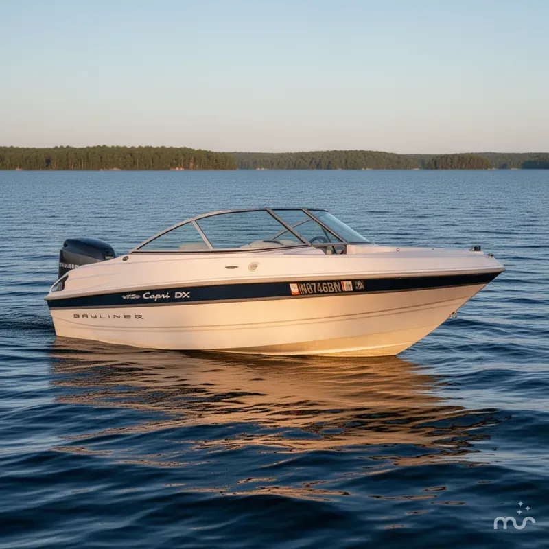 Slide: The Image of Bayliner 1750 Capri DX 2000 - 4