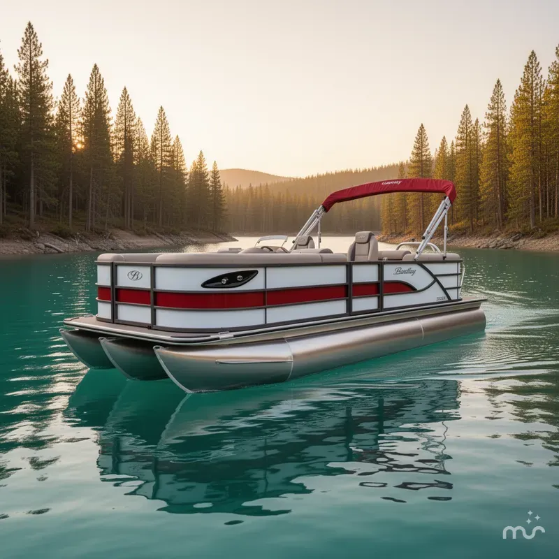 Slide: The Image of Bentley Pontoons Legacy 223 Navigator 2026 - 4