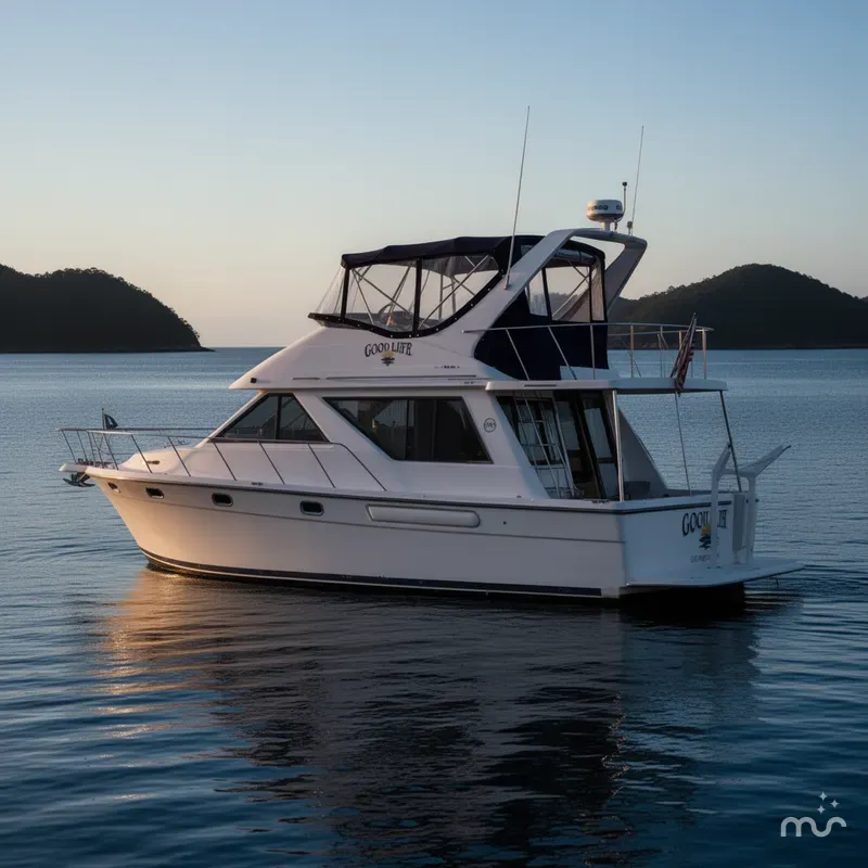 Slide: The Image of Bayliner 3988 Motoryacht 2002 - 3